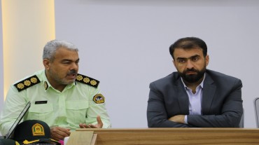 بازدید رئیس سازمان قضایی  نیروهای مسلح  استان و رئیس پلیس فتا از مرکز رشد و توسعه اقتصاد دیجیتال