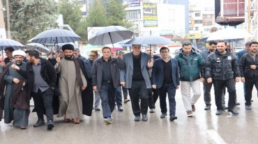 حضور پرشور مجموعه پارک علم و فناوری کهگیلویه و بویراحمد در راهپیمایی روز جهانی قدس