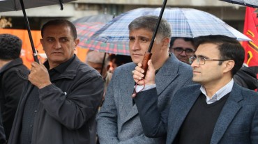 حضور پرشور مجموعه پارک علم و فناوری کهگیلویه و بویراحمد در راهپیمایی روز جهانی قدس