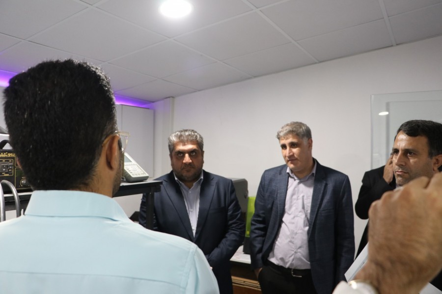 دیدار بازرس کل استان از پارک علم و فناوری کهگیلویه و بویراحمد