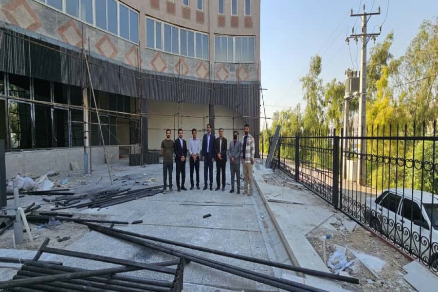 بازدید از پیشرفت عملیات اجرایی پروژه تعمیرات اساسی مرکز رشد گچساران