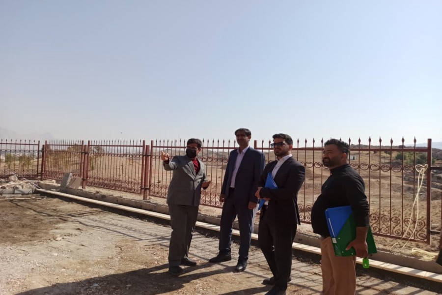 بازدید از پیشرفت عملیات اجرایی پروژه تعمیرات اساسی مرکز رشد گچساران