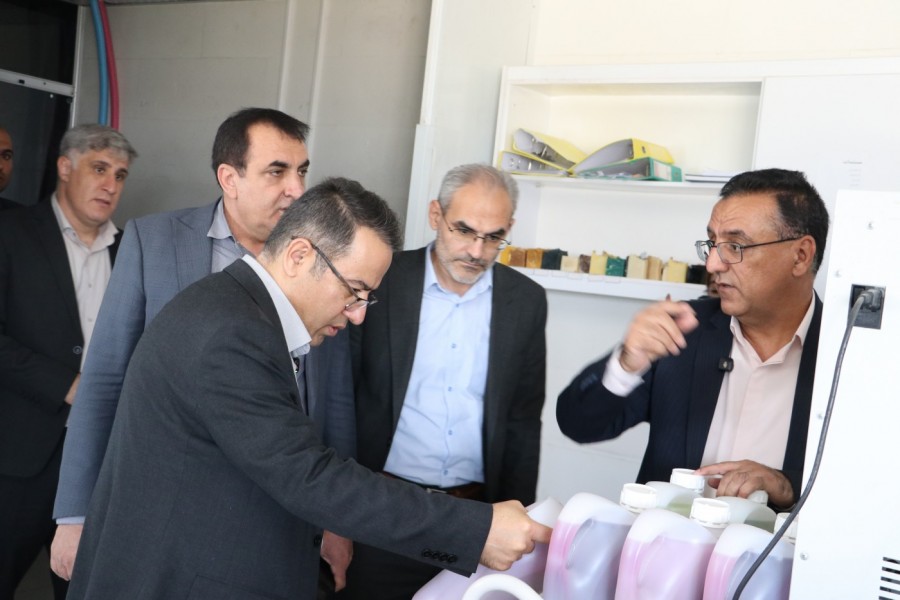 نگاهی به روز دوم سفر معاون فناوری و نوآوری وزارت عتف به استان