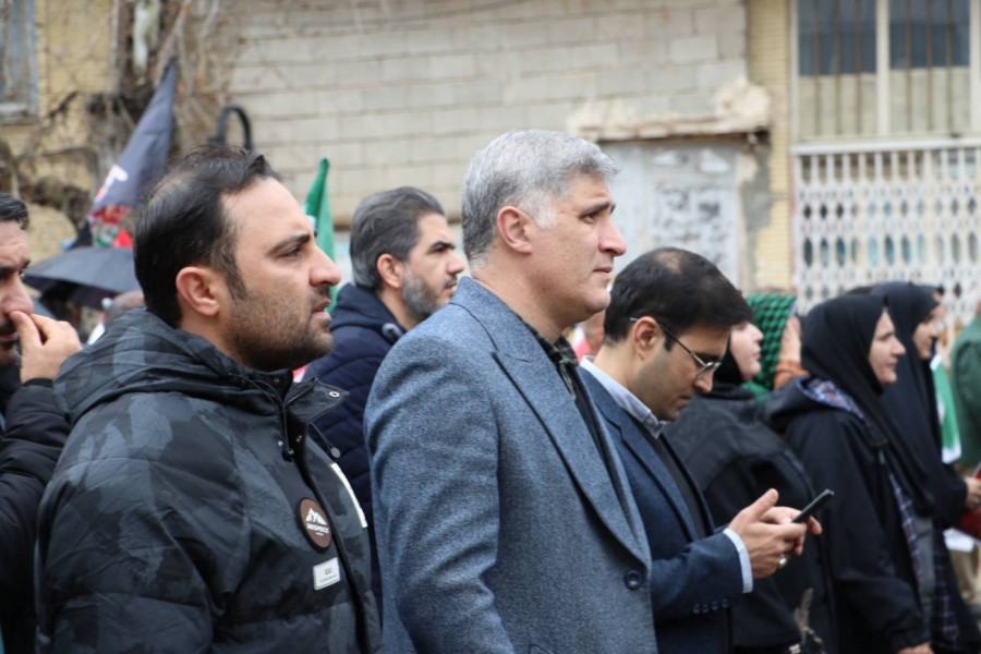 حضور پرشور مجموعه پارک علم و فناوری کهگیلویه و بویراحمد در راهپیمایی روز جهانی قدس